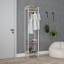 Ver imagem 3 de Estante Closet c/03 Prateleiras Dynamica 45 cm Est.Branca