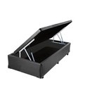 Ver imagem 1 de Cama Box Baú Solteiro Confort AColchões Síntetico Cinza