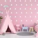 Ver imagem 2 de Kit 100 Adesivos Triângulo 7cmx7cm Decoração Casa Móveis Escritório Loja