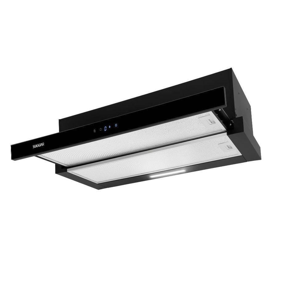 Depurador de Ar Suggar de Embutir 60cm Preto 220v De62thpt - 5