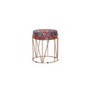 Ver imagem 1 de Puff Babu Bronze Estampado Stander Metais Base de Metal