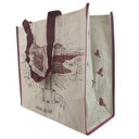 Ver imagem 4 de Bolsa Sacola de Ombro Ecobag Reutilizabel Kit 12 Uni Compras Mercado Feira Multiuso Ab.midia Rafia-0