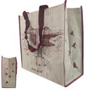 Ver imagem 2 de Bolsa Sacola de Ombro Ecobag Reutilizabel Kit 12 Uni Compras Mercado Feira Multiuso Ab.midia Rafia-0