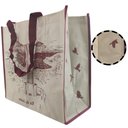 Ver mais imagens de Bolsa Sacola de Ombro Ecobag Reutilizabel Kit 12 Uni Compras Mercado Feira Multiuso Ab.midia Rafia-0