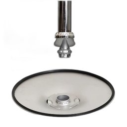 Kit com 2 Banquetas Gomos Confort , Giratoria, com Regulagem de Altura Preta - 3