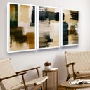 Ver imagem 2 de Quadros Decorativos Sala Moderno Moldura Grande