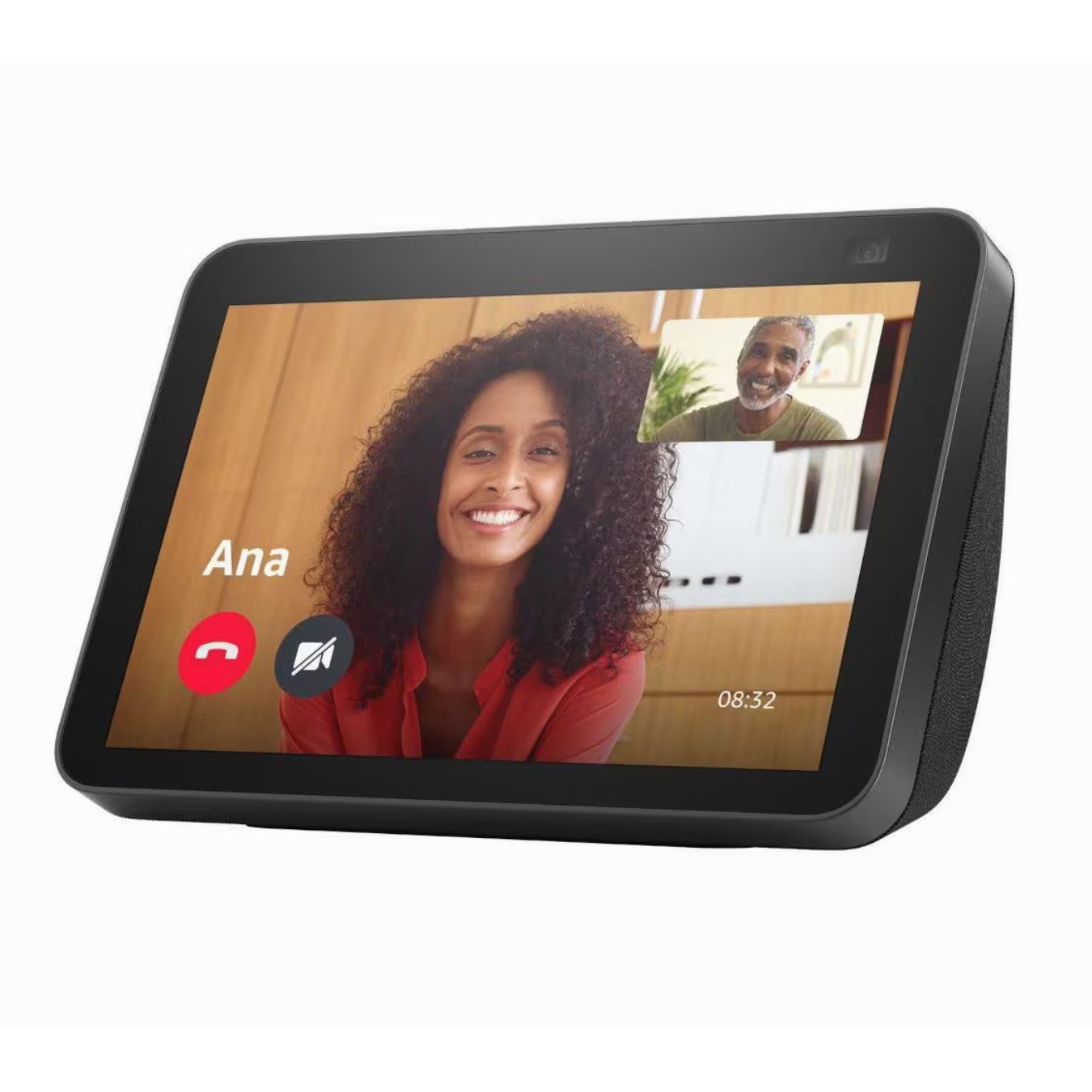 Dispositivo Smart Home Echo Show 8 Geracao 3 Smart Display Alexa Preto - 3