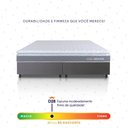 Ver imagem 5 de Conjunto Box Cinza Durban Cinza Espuma D28 King 193x203x57 - King House
