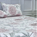 Ver imagem 4 de Kit de Lençol Queen 4 Peças Micro Percal 400 Fios - Toque de Pêssego Sara