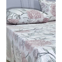 Ver imagem 5 de Kit de Lençol Queen 4 Peças Micro Percal 400 Fios - Toque de Pêssego Sara