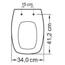 Ver imagem 5 de Assento Sanitário Soft Close Tupan