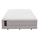Ver imagem 2 de Cama Box Conjugado Queen com Colchão (158x64x198) Nevasca Gazin Cr35296 Branco/cinza Claro