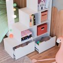Ver imagem 6 de Treliche Infantil com Escada e Nichos Infix C06 Branco - Mpozenato