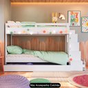 Ver imagem 5 de Treliche Infantil com Escada e Nichos Infix C06 Branco - Mpozenato