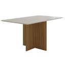 Ver imagem 1 de Mesa de Jantar Retangular 160cm Helo Poliman Móveis