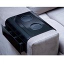 Ver imagem 1 de Esteira para Sofá Flexível 2 Porta Copos e Porta Controle LC Marques