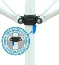Ver imagem 2 de Varal De Chão Aço Carbono Retrátil Giratório Reforçado 7 Cordas Durável Varal Sul
