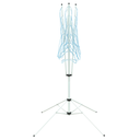 Ver imagem 3 de Varal De Chão Aço Carbono Retrátil Giratório Reforçado 7 Cordas Durável Varal Sul