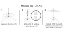 Ver imagem 7 de Varal de Chão Aço Carbono Retrátil Giratório Reforçado 5 Cordas Durável Varal Sul