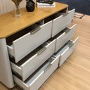 Ver imagem 7 de Cômoda 6 Gavetas Quarto de Casal 100% MDF Cantos Arredondados