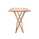 Ver imagem 2 de Mesa Bistrô para Area Gourmet Dobrável de Madeira Maciça: Natural