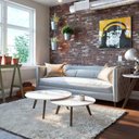 Ver imagem 3 de Kit Mesa de Centro Classic Redonda Off White - Imcal