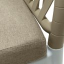 Ver imagem 7 de Cadeira Estofada Design Riva em Polipropileno - Branco/nude