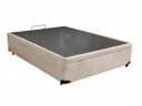Ver imagem 3 de Cama Box Baú Casal Green Bege Suede + Colchão Espuma D33 138x188x10
