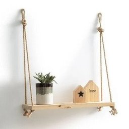 Prateleira Decorativa Nature com Cordas - - 1