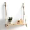 Prateleira Decorativa Nature com Cordas - - 1
