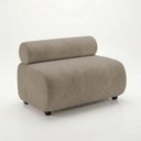 Ver mais imagens de Sofá Namoradeira e KIT2 Poltronas Decorativa para Sala Nara Suede D03 - D'Rossi