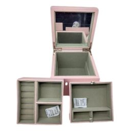 Porta Joias Pandora Rosa Importado Original Eua - 4