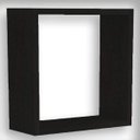 Ver imagem 4 de Conjunto 3 Nichos e 1 Mesa Dobrável de Parede Vidame Kitcubos Preto