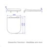 Assento Sanitário Termofixo Slow Close e Easy Clean Ap.416.17 Branco Deca - 3