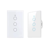 Smart Interruptor Inteligente Wi-fi 3 Canais/teclas Touch Branco para Automação - 3