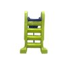 Escorregador Infantil Plástico - Médio 3 Degraus Azul com Verde - 1
