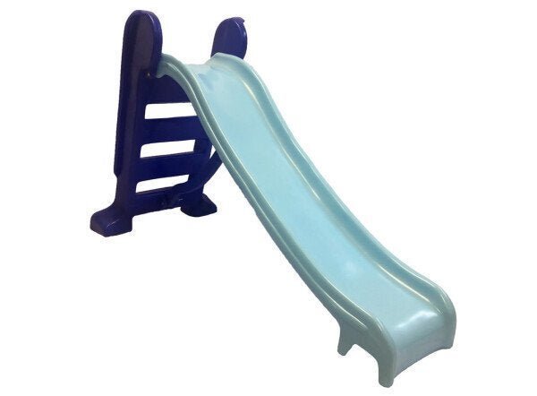 Escorregador Infantil Plástico - Médio 3 Degraus Azul Claro