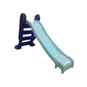 Ver imagem 1 de Escorregador Infantil Plástico - Médio 3 Degraus Azul Claro