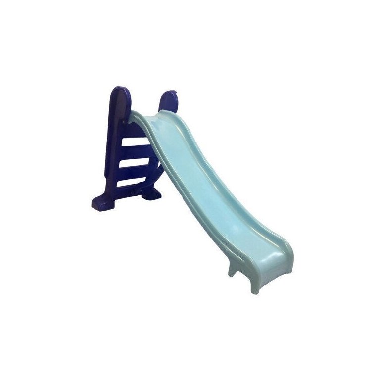 Escorregador Infantil Plástico - Médio 3 Degraus Azul Claro