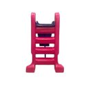 Ver imagem 2 de Escorregador Infantil Plástico - Médio 3 Degraus Roxo com Rosa