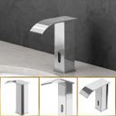 Ver imagem 1 de Torneira de Banheiro Sensor Automático New York Cromada Aço Inox Goldenx