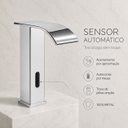 Ver imagem 7 de Torneira de Banheiro Sensor Automático New York Cromada Aço Inox Goldenx