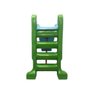 Escorregador Infantil Plástico - Médio 3 Degraus Azul Claro com Verde - 3