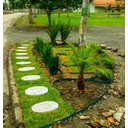 Ver imagem 3 de LIMITADOR DE GRAMA COM BORDA VERDE 10CMX50M PLASBRAN