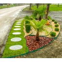 Ver imagem 4 de LIMITADOR DE GRAMA COM BORDA VERDE 10CMX50M PLASBRAN