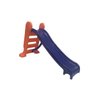 Escorregador Infantil Plástico 3 Degraus Azul com Laranja - 1