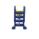 Ver imagem 2 de Escorregador Infantil Plástico 3 Degraus Verde com Azul
