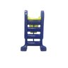 Escorregador Infantil Plástico 3 Degraus Verde com Azul - 2