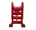 Ver imagem 3 de Escorregador Infantil Plástico 3 Degraus Rosa com Vermelho