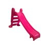 Escorregador Infantil Plástico - Médio 3 Degraus Todo Rosa - 1